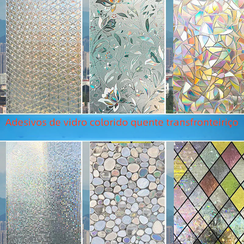 Frosted Glass Window Film for Privacy and Light Control