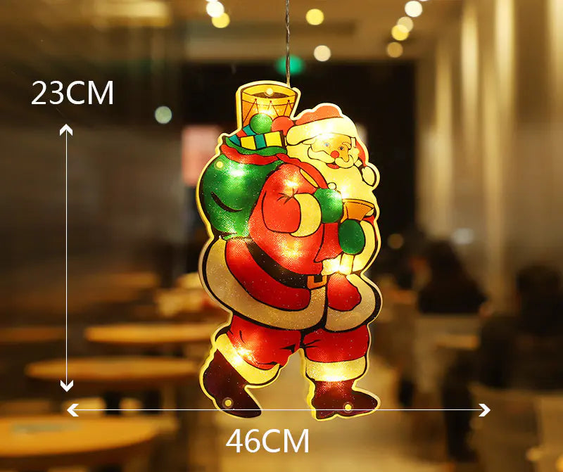 Christmas LED Suction Cup Lights