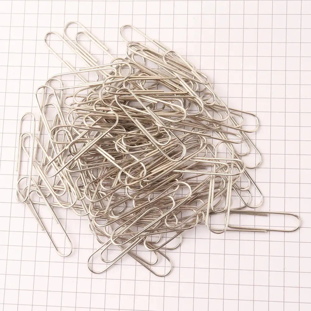 Jumbo (50mm) Silver Paper Clip (100/Pack)