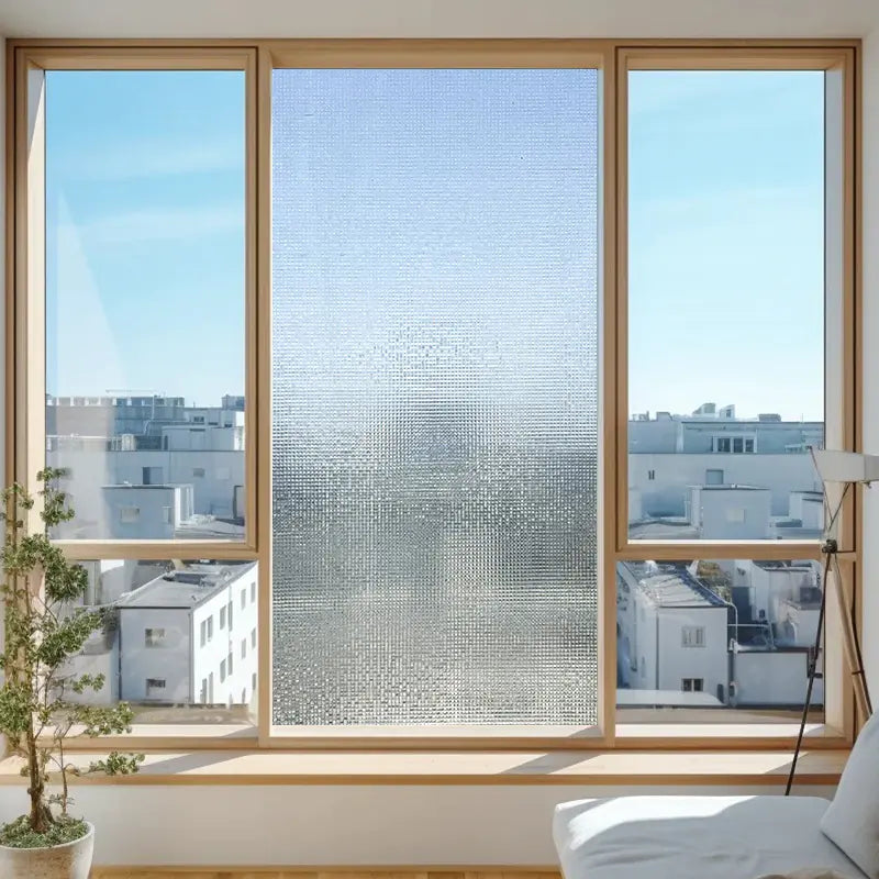 Static Cling Window Film - Frosted 3D Decorative Vinyl