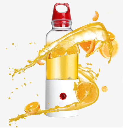 High-Power Portable Juicer Cup with Detachable Lid