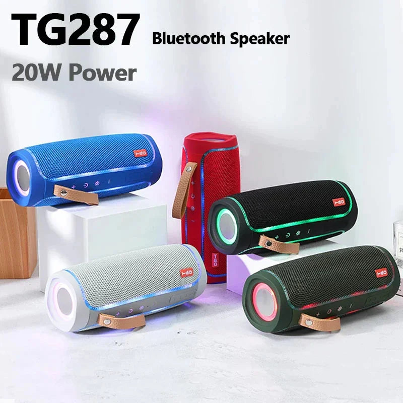 Bluetooth Speaker Wireless Waterproof Outdoor Stereo Bass USB/TF/FM Radio LOUD - Anti Spier 