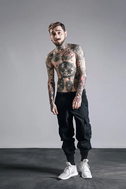 Men's Streetwear Camouflage Cargo Pants in Loose Fit