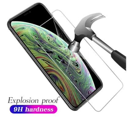 3x HD Clear Tempered Glass Screen Protector for iPhone 13 12 11 Pro Max XR X - Anti Spier 