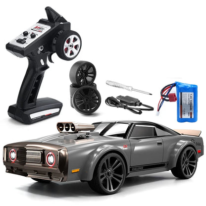 High Speed RC Car Vehicles Muscle Car IPX4 Waterproof Gift Toys RTR for Kids