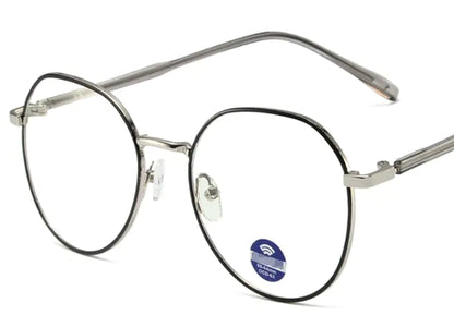 Blue Light Blocking Glasses with Metal Frame
