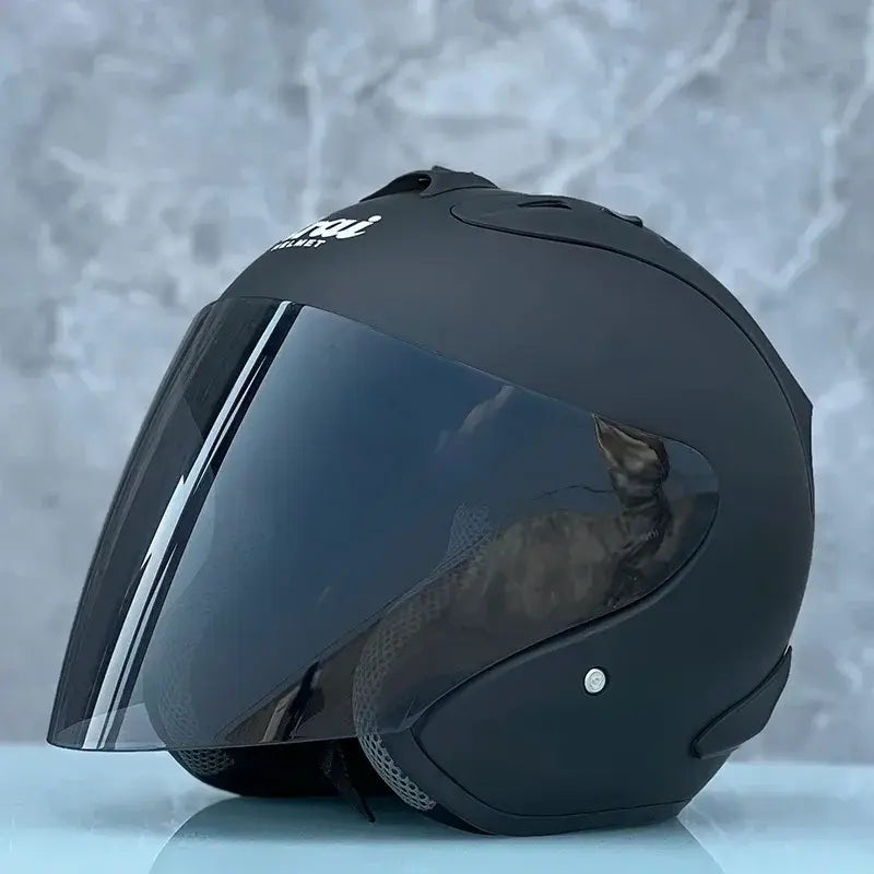 Ultralight Safety Motorcycle Helmet with Integrated Light