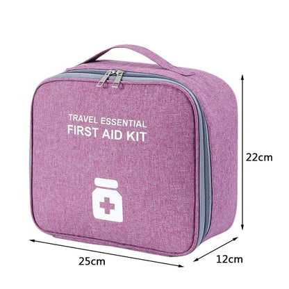 Large Capacity First Aid Kit Home Medicine Storage