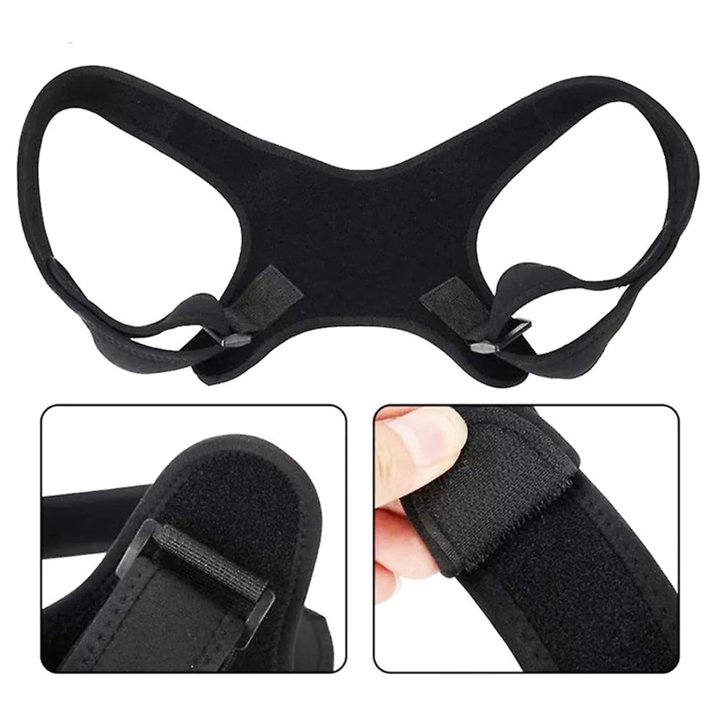 Adjustable Posture Corrector Back Shoulder Support Correct Brace Belt Men Women - Anti Spier 