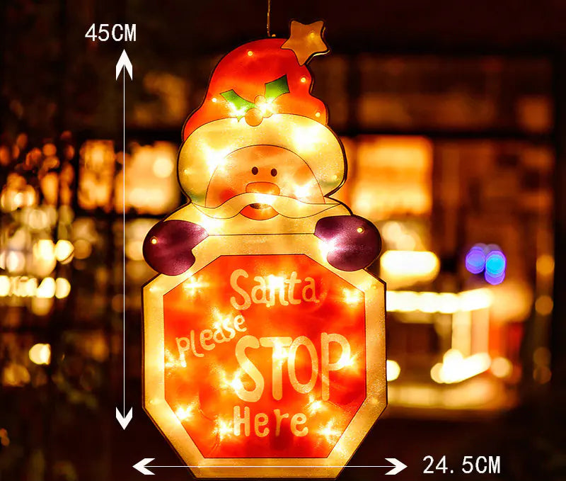 Christmas LED Suction Cup Lights