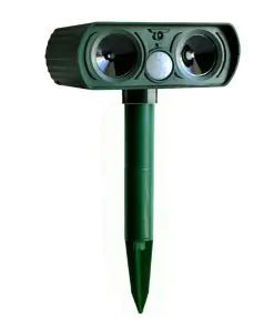 Ultrasonic Solar Animal Repellent