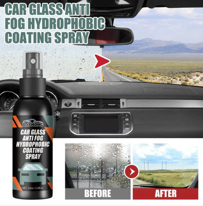 Hydrophobic Windshield Cleaning Spray