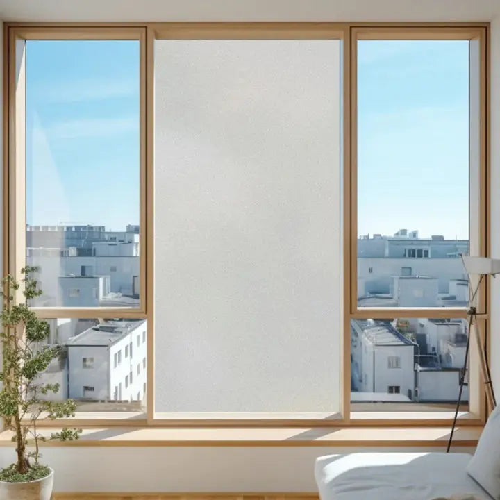 Static Cling Window Film - Frosted 3D Decorative Vinyl