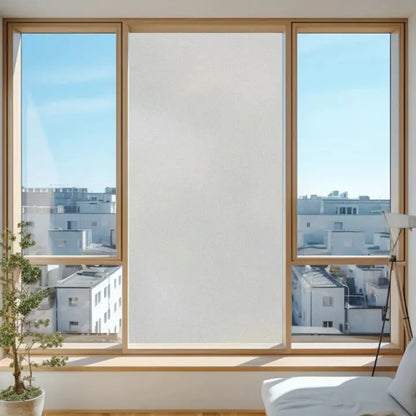 Static Cling Window Film - Frosted 3D Decorative Vinyl