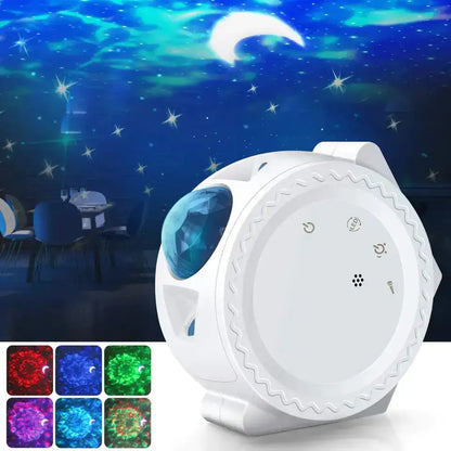 Alexa Compatible Laser Projector w/LED Nebula Cloud for Game Rooms, Home Theater, or Night Light Ambiance