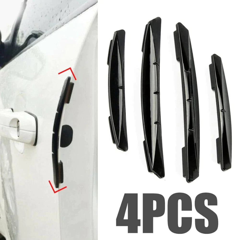 4x Anti-Collision Guard Strip Cover Car Accessories Door Edge Scratch Protector