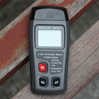 Digital LCD Wood Moisture Meter Detector Tester Wood Firewood Paper Cardboard