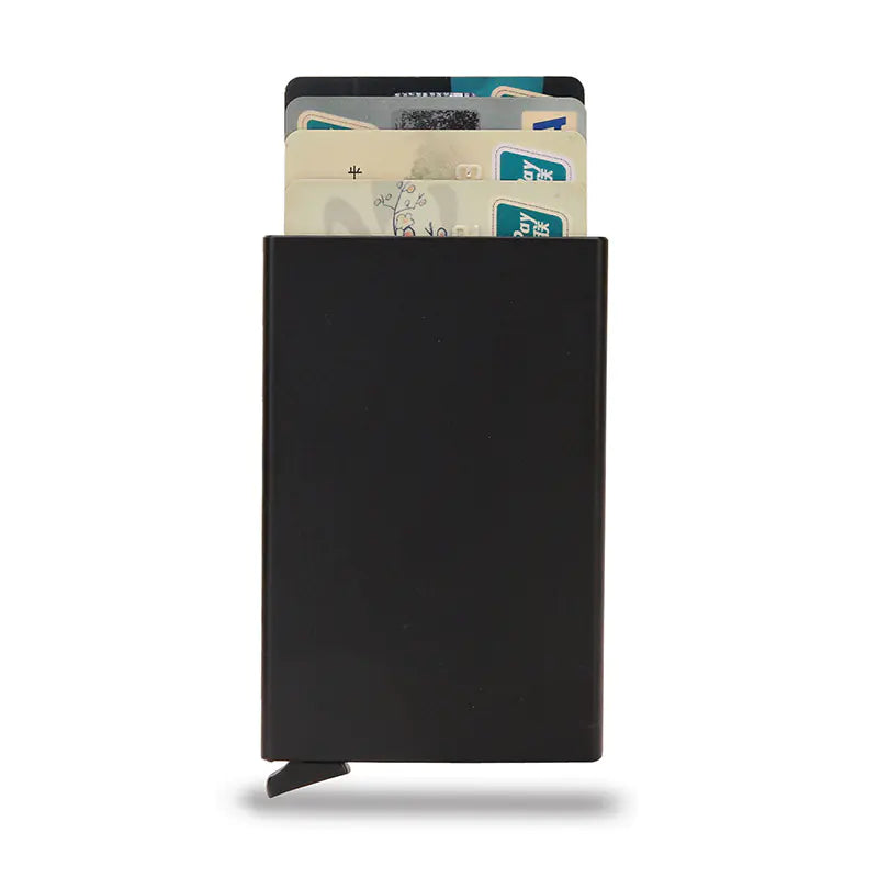 Anti-Magnetic Aluminum RFID Card Holder Wallet