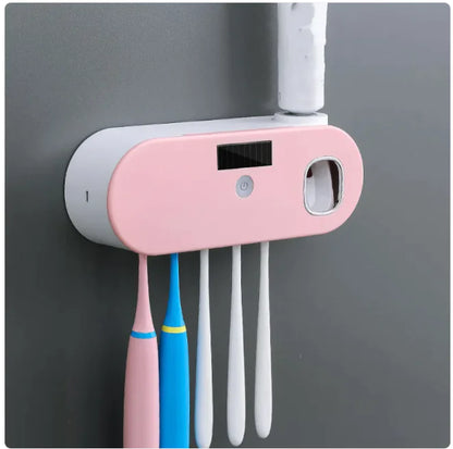 UV Clean USB Smart Toothbrush Holder & Cup Set