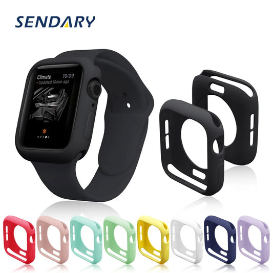 Soft Silicone Smart Watch Cover Case