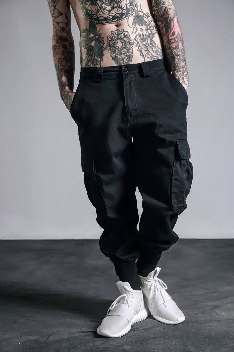 Men's Streetwear Camouflage Cargo Pants in Loose Fit