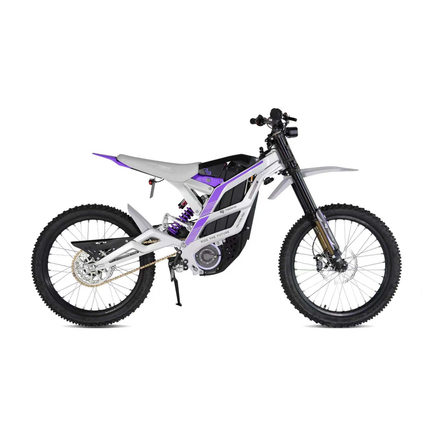 Falcon Pro 79bike Falcon Pro Electric Dirt Bike Off-Road 85km/h High Speed 10000W Brushless Lithium EEC 72V Aluminum All