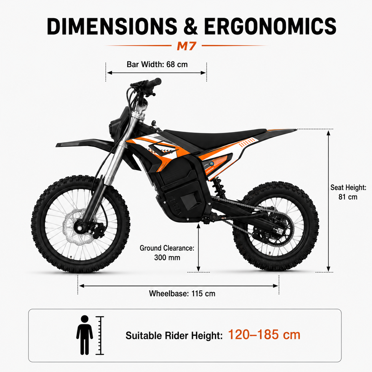 OEM High Speed Racing 6000W 72v 25AH Electric Dirt Bike Adult Off-Road Motorcycle