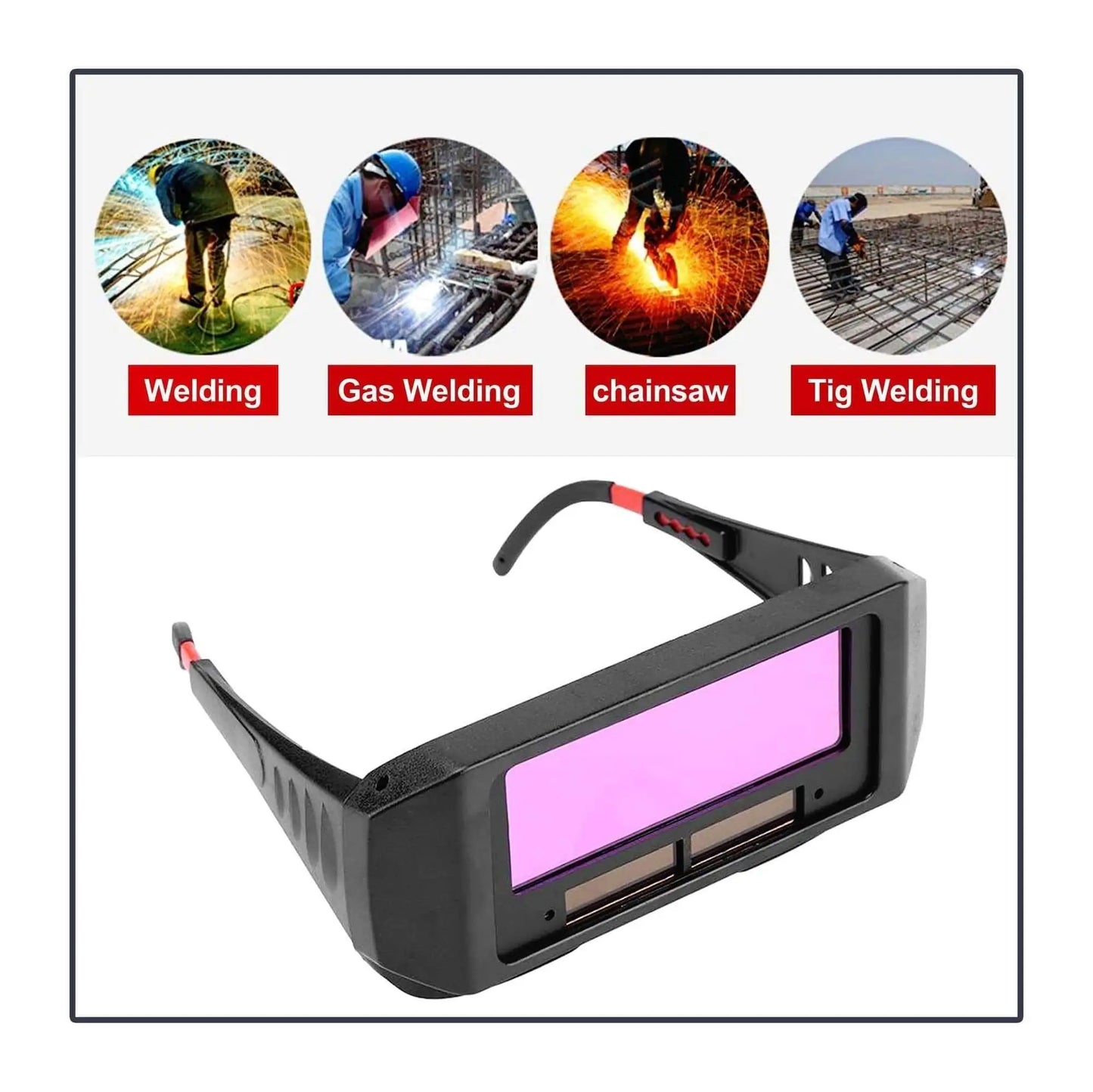 Auto Darkening Solar Welding Glasses