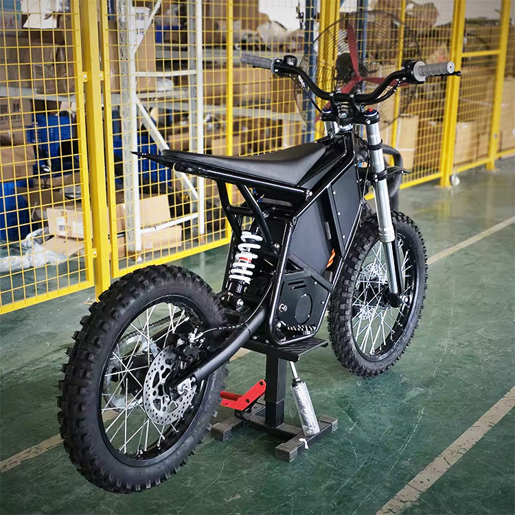 OEM 8000W 72V 40Ah Electric Dirt Bike SLMD-2X 80km/h Mid-Drive Hydraulic Disc Brake Adult Off-Road E-Motorcycle