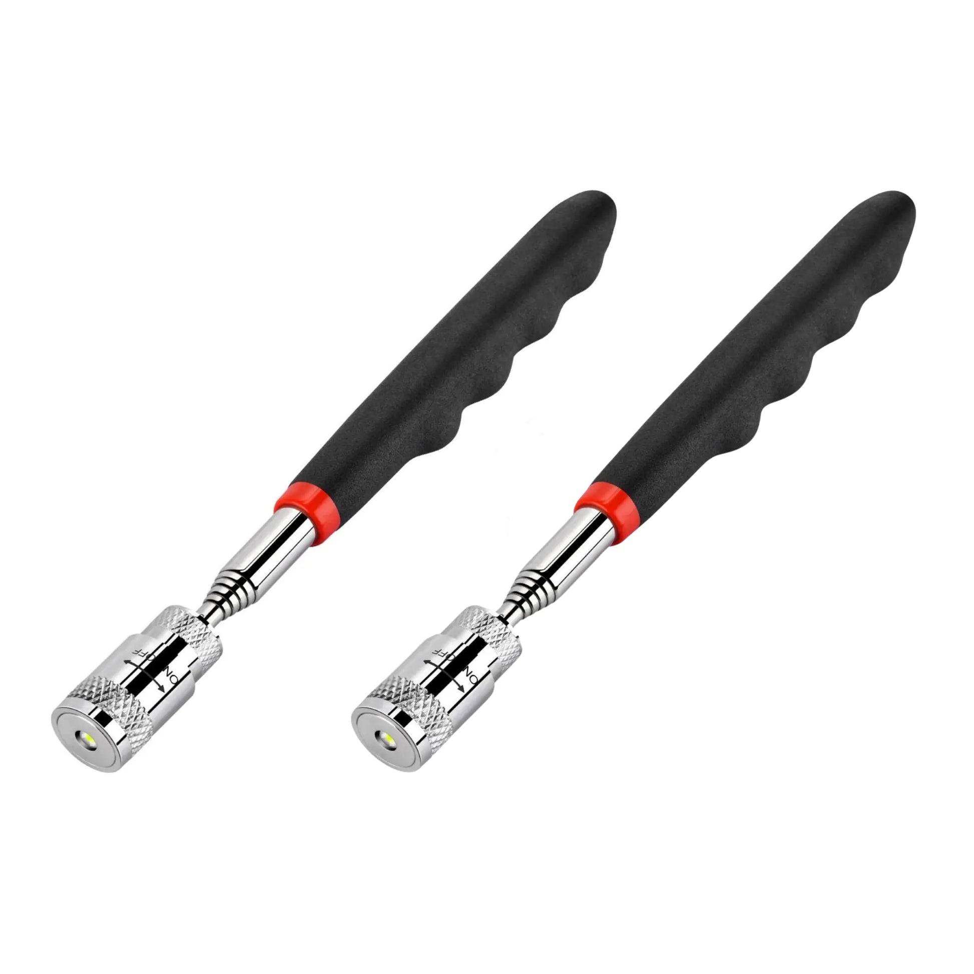 Magnetic Pick Up Tool with LED Light (2-Pack) - Anti Spier 