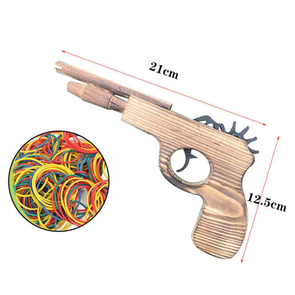 Wooden Rubber Band Launcher