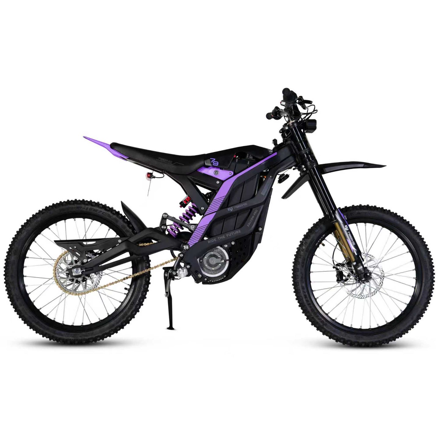 Falcon Pro 79bike Falcon Pro Electric Dirt Bike Off-Road 85km/h High Speed 10000W Brushless Lithium EEC 72V Aluminum All