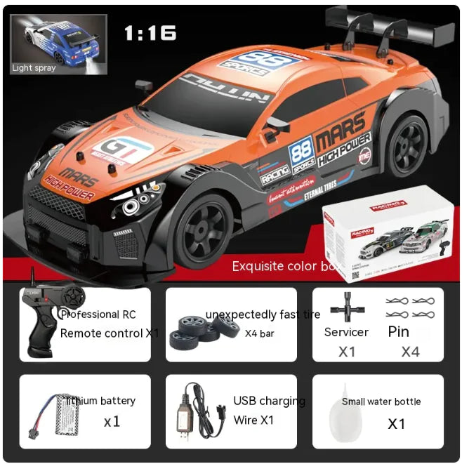 Wireless RC Charging Car for Boys