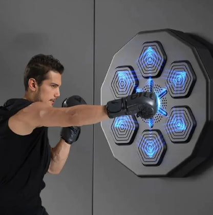 Intelligent Music Boxing Target Electronic Reaction Trainer