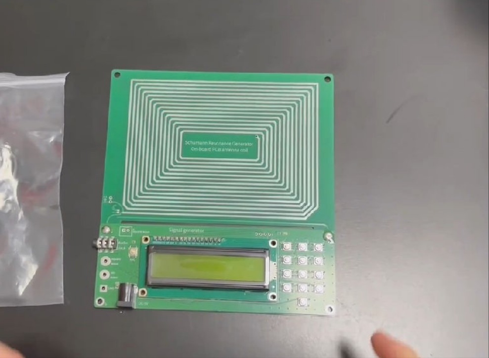 Professional Schumann Wave Generator & Frequency Generator - - (with Power Adapter), 0.01Hz to 100000Hz, Stable Pure Sine Wave Output, & Control, for Lab, Home, Meditation, Sound, EEG/EMF Research - Compatible with Power Banks/ Sources