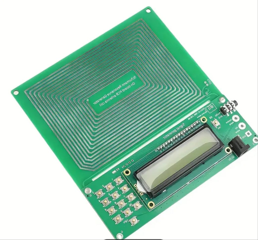 Professional Schumann Wave Generator & Frequency Generator - - (with Power Adapter), 0.01Hz to 100000Hz, Stable Pure Sine Wave Output, & Control, for Lab, Home, Meditation, Sound, EEG/EMF Research - Compatible with Power Banks/ Sources