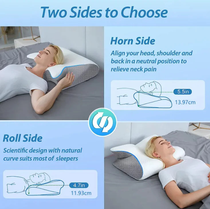 Memory Pillow Sleep Cervical Support