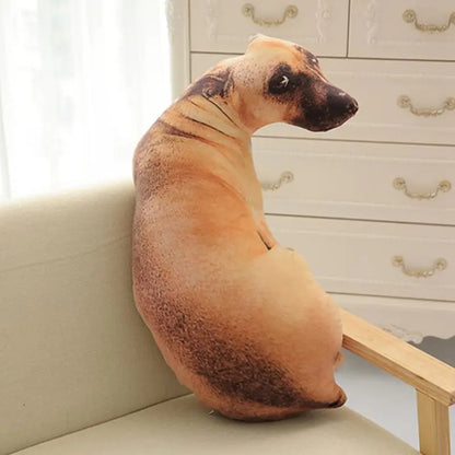 3D Simulation Dog Pillow