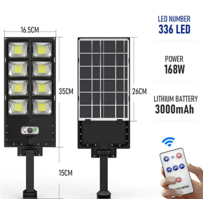 New Solar Double Row Street Light