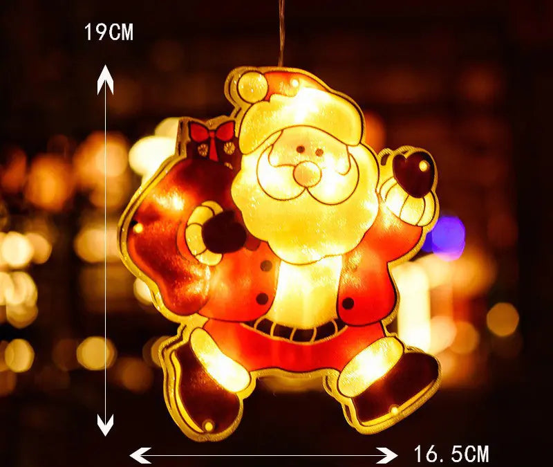 Christmas LED Suction Cup Lights
