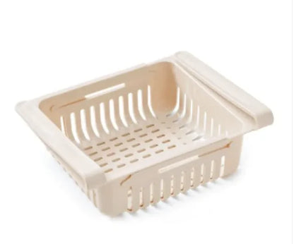 Refrigerator Telescopic Storage Basket