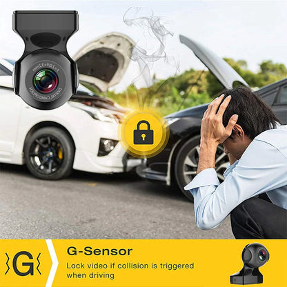 170° WiFi Dash Cam Recorder Car Camera HD 1080P Car DVR Vehicle Video G-Sensor - Anti Spier 