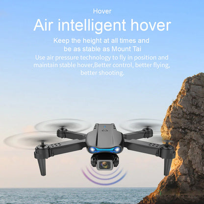 Drones Quadcopter 5G 4K GPS Drone X Pro with HD Dual Camera WiFi FPV Foldable RC - Anti Spier 