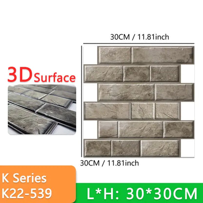 Thick Self-Adhesive Marble Floor Stickers