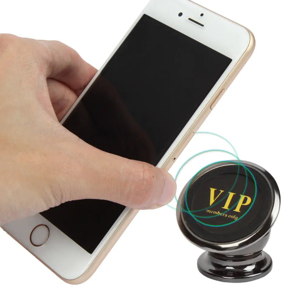 360 Degree Magnetic Car Dash Mount Ball Dock Holder For Phone Tablet Universal - Anti Spier 