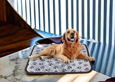 Pet Heated Blanket with Auto-Off & Waterproof