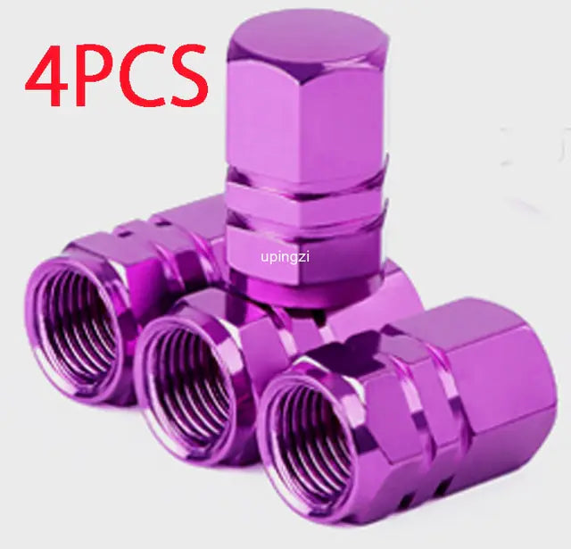 Aluminum Alloy Car Wheel Tire Valve Caps