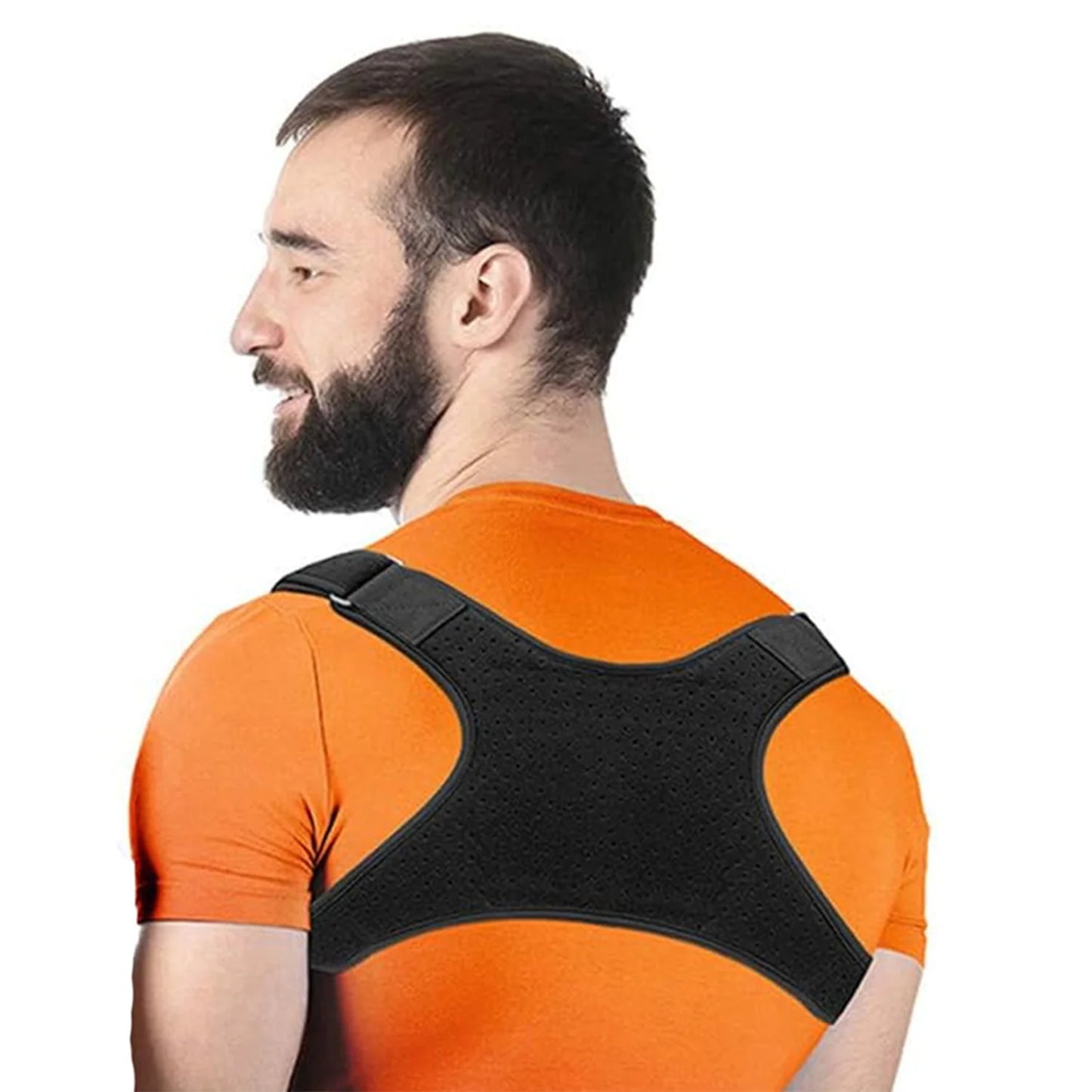 Adjustable Posture Corrector Back Shoulder Support Correct Brace Belt Men Women - Anti Spier 