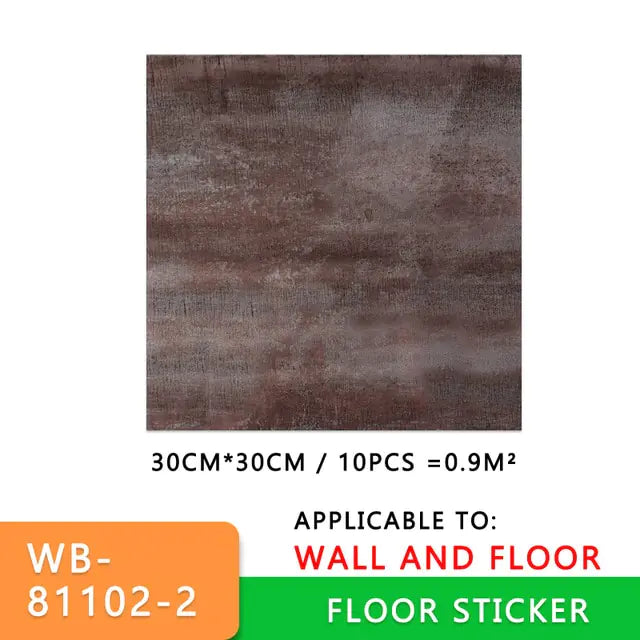 Thick Self-Adhesive Marble Floor Stickers