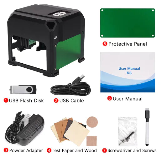 K4 Bluetooth Mini Laser Engraver & Cutter